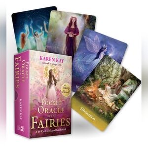 2019 Oracle of the Fairies: A 44-Card Deck and Guidebook by Karen Kay Complete.